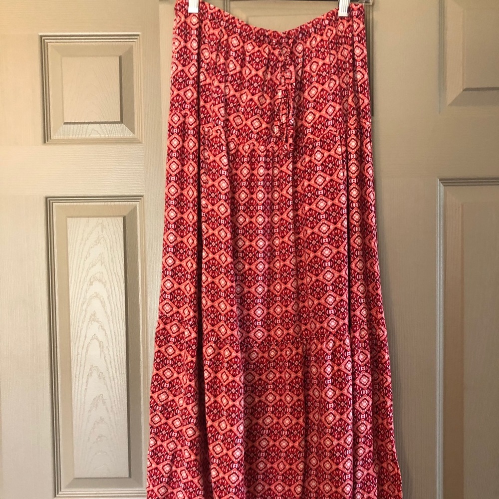 Maxi skirt.